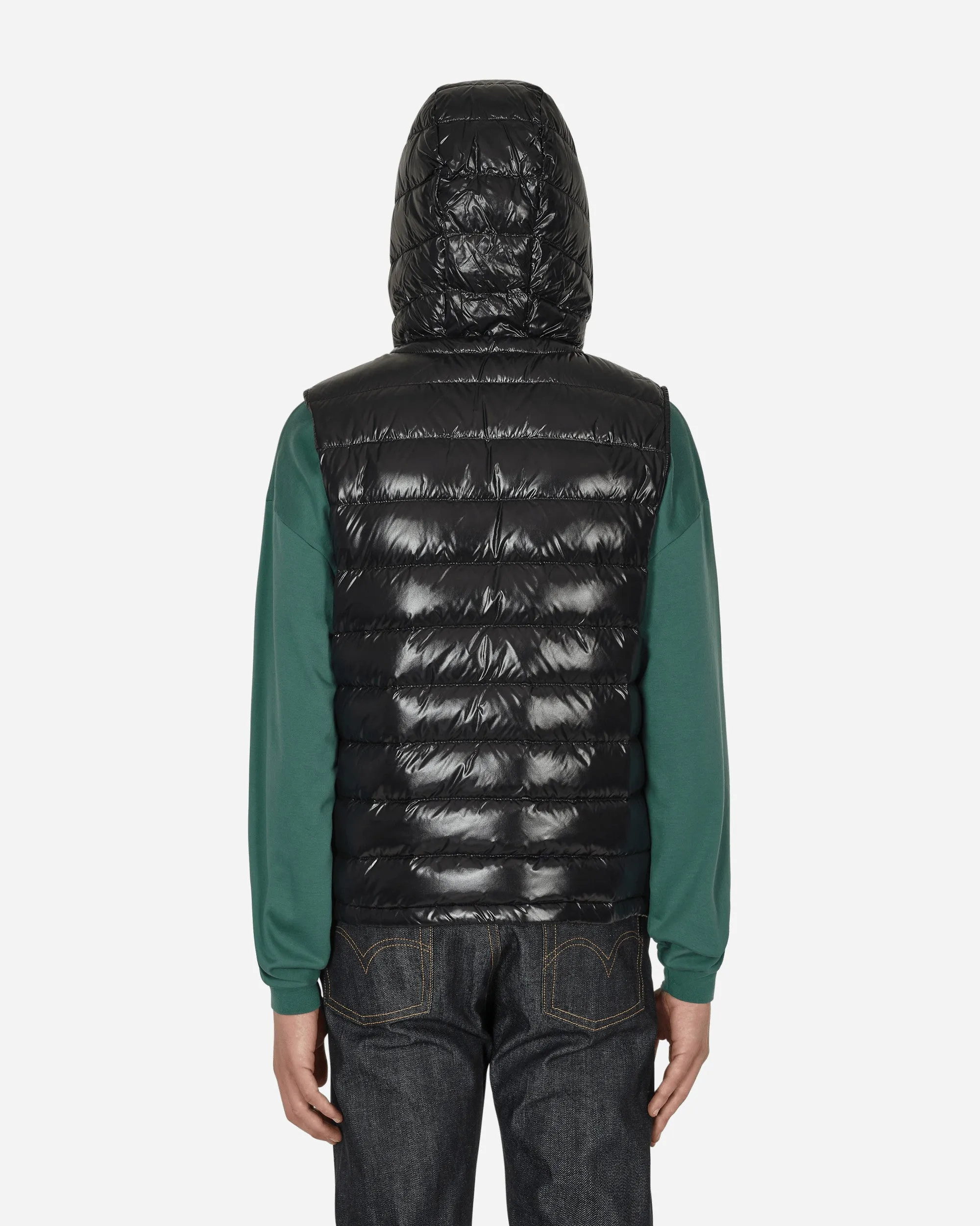 2 Moncler 1952 Barbour Wight Down Jacket Black