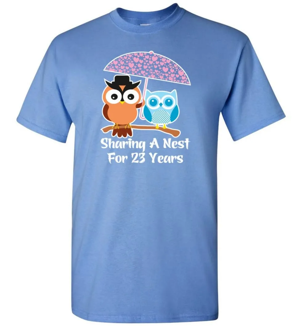 23 Years Wedding Anniversary Gifts Valentine's Day T-shirt