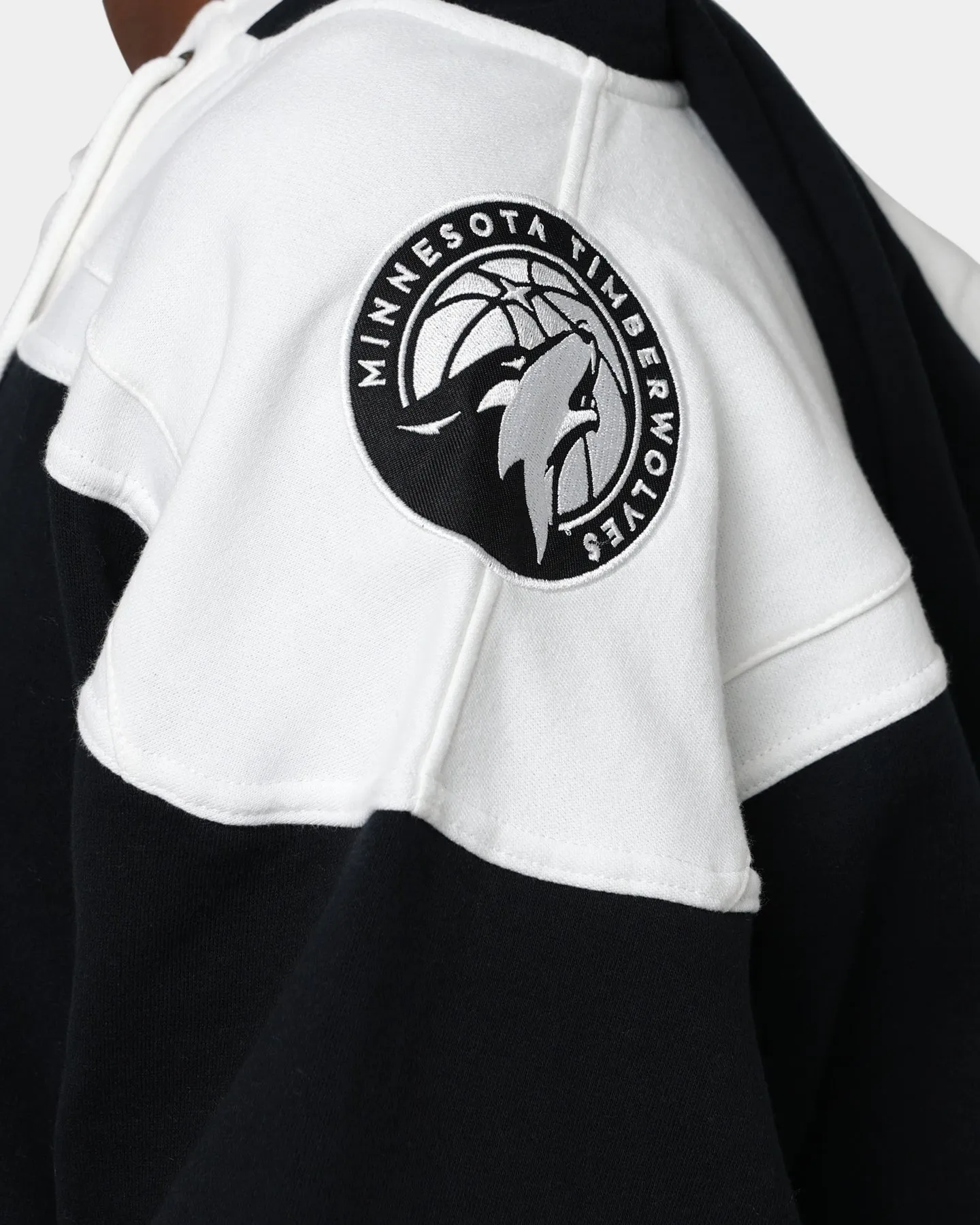 47 Brand Minnesota Timberwolves Superior Lacer Hoodie Jet Black