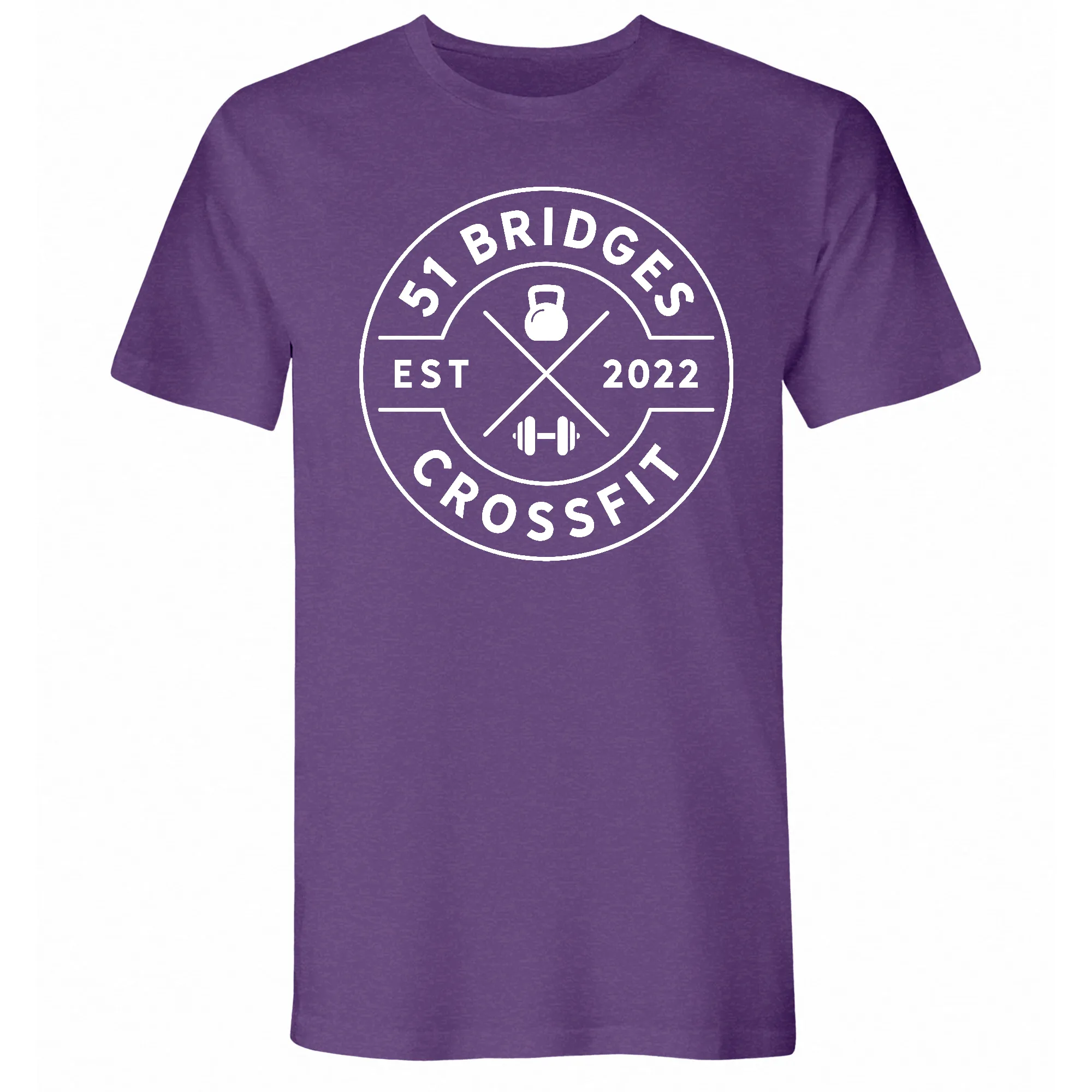 51 Bridges CrossFit Round Mens - T-Shirt