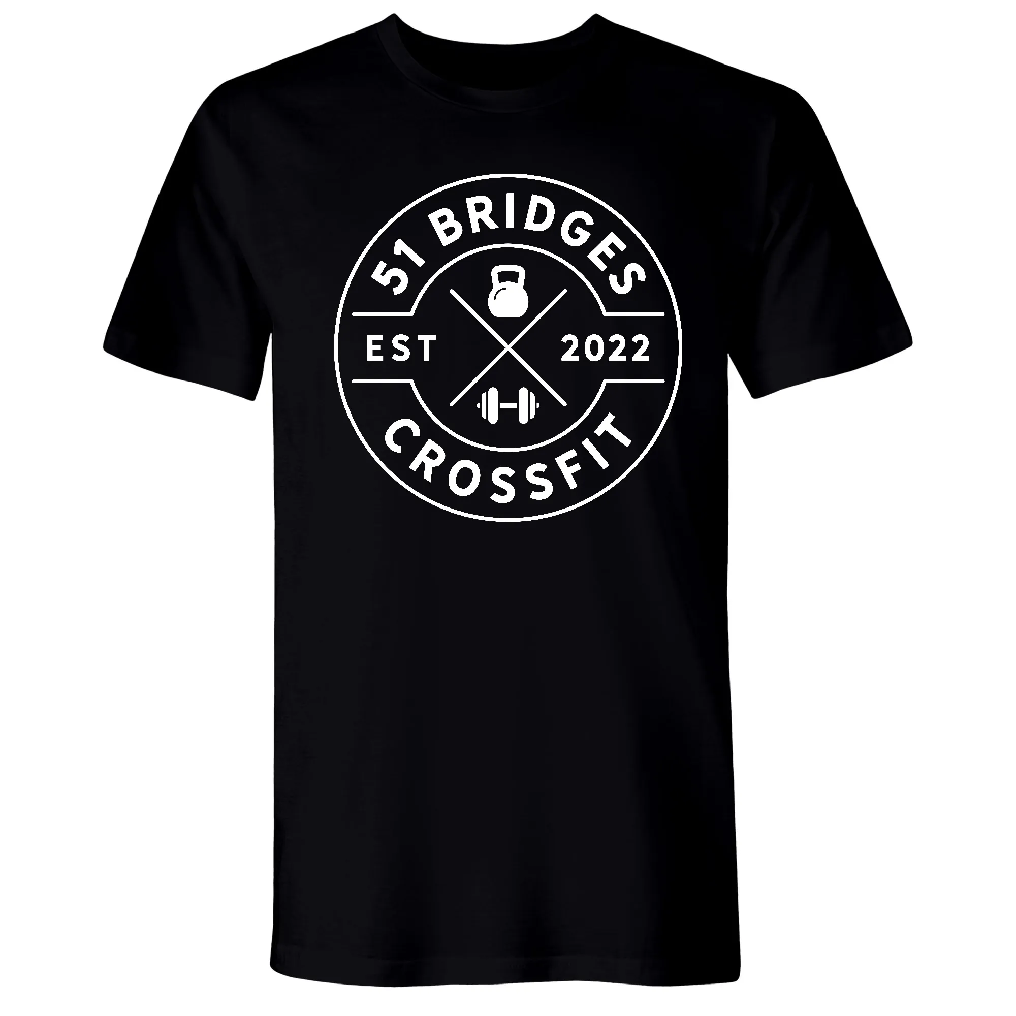 51 Bridges CrossFit Round Mens - T-Shirt