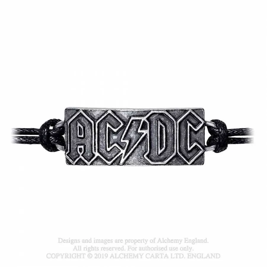 AC/DC Bracelet - Lightning Logo