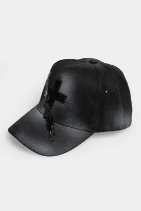 Baseball cap, Black spray