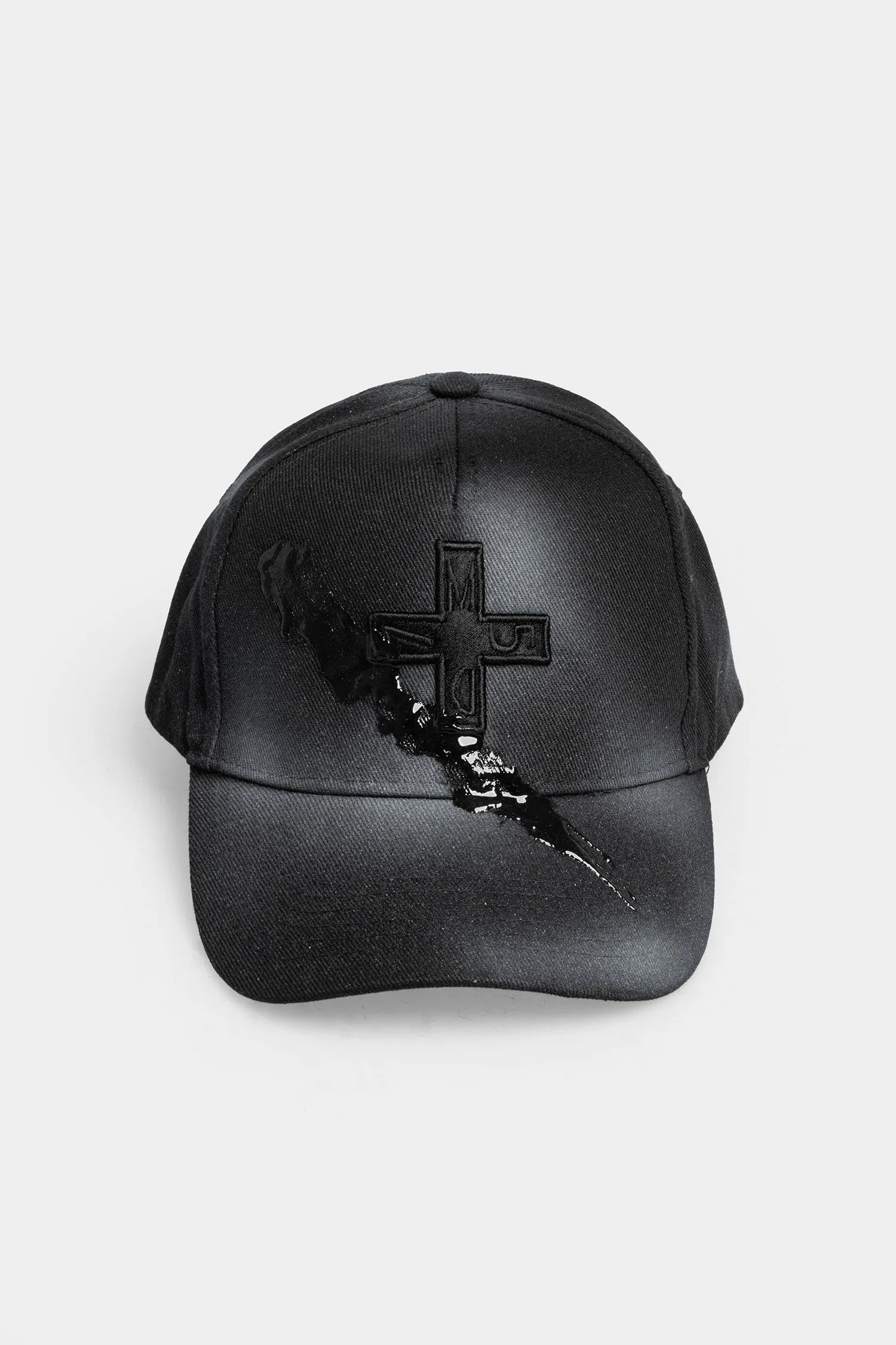 Baseball cap, Black spray