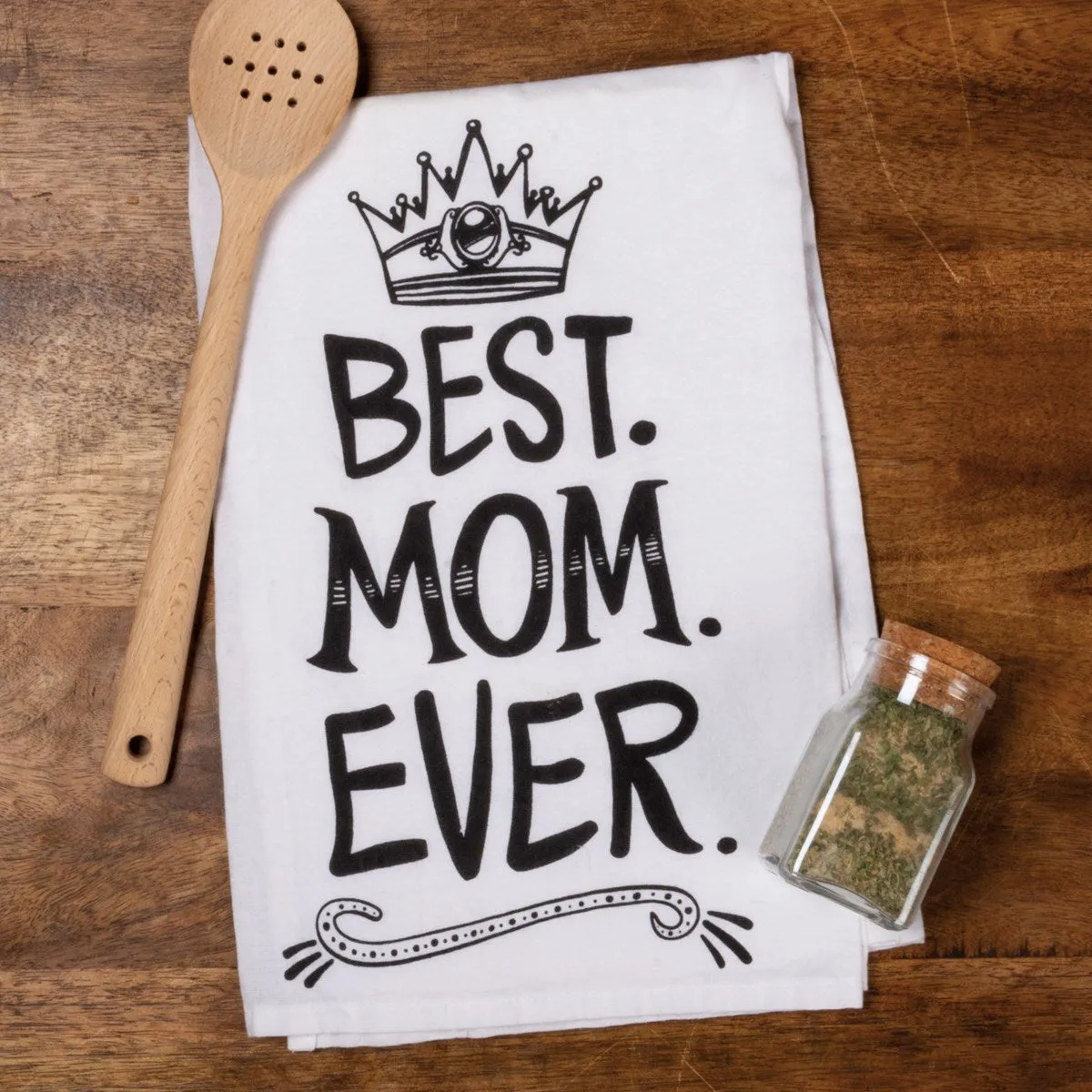 'Best Mom Ever' Kitchen Towel