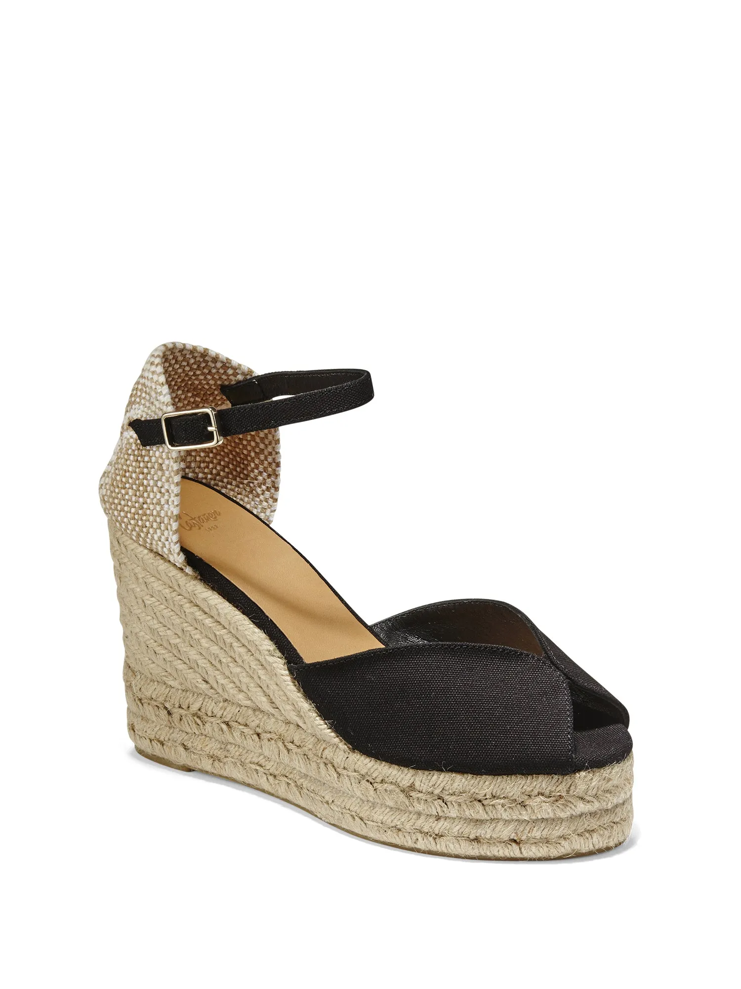 Bianca Canvas Wedge Espadrille Sandal