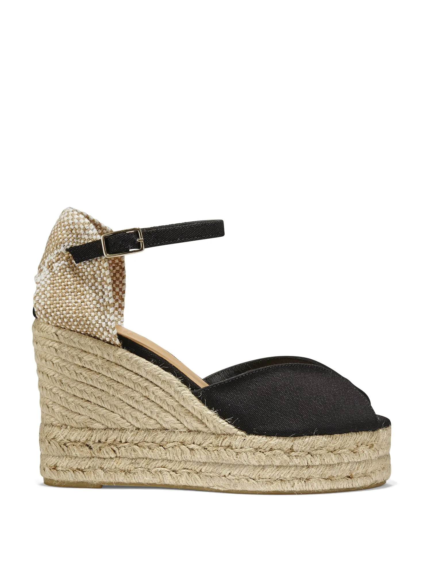 Bianca Canvas Wedge Espadrille Sandal