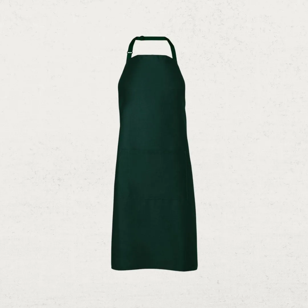 Bib Apron with Pocket