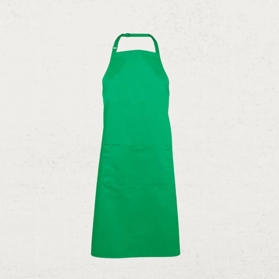 Bib Apron with Pocket