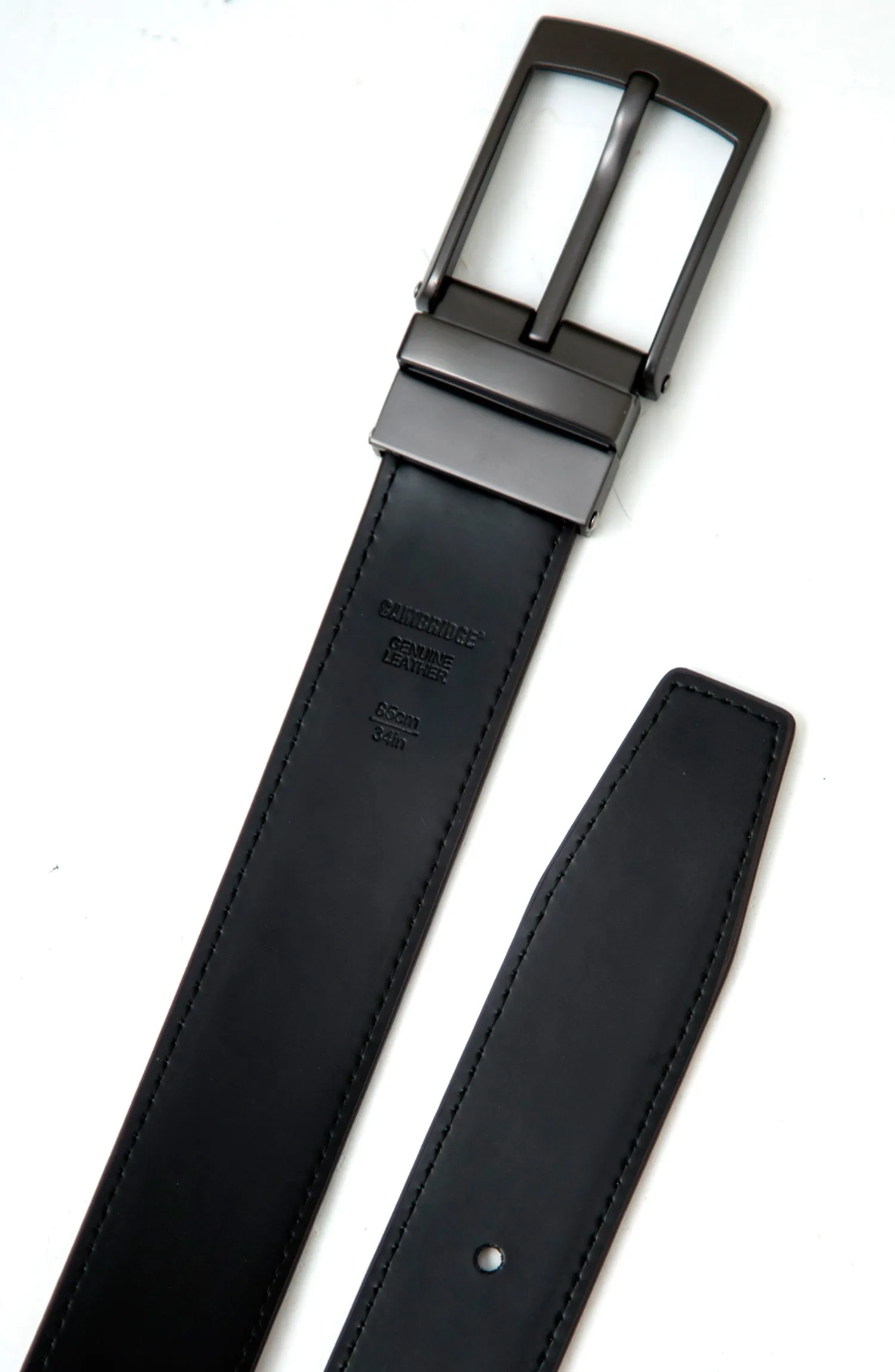 Black and Brown Reversible Belt