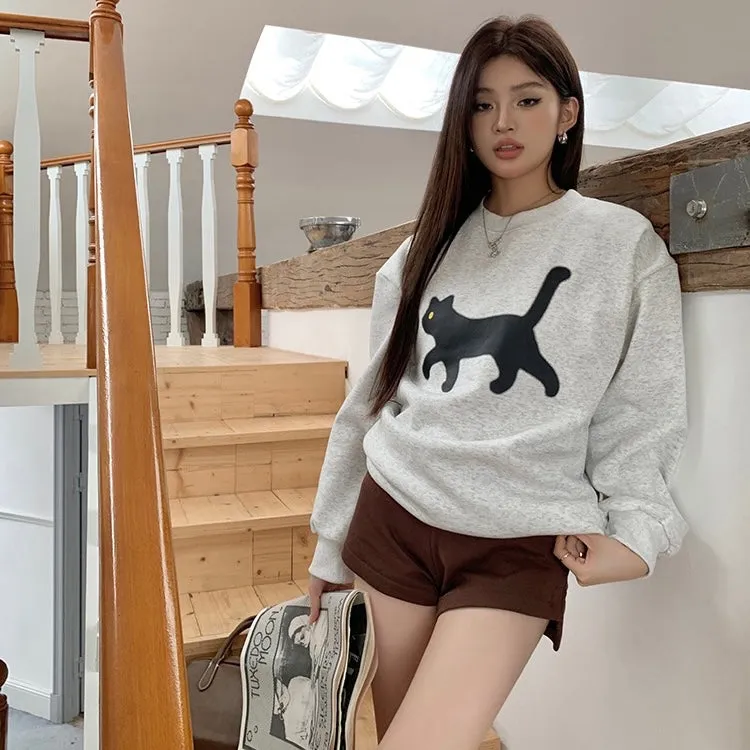 Black Cat Sweater