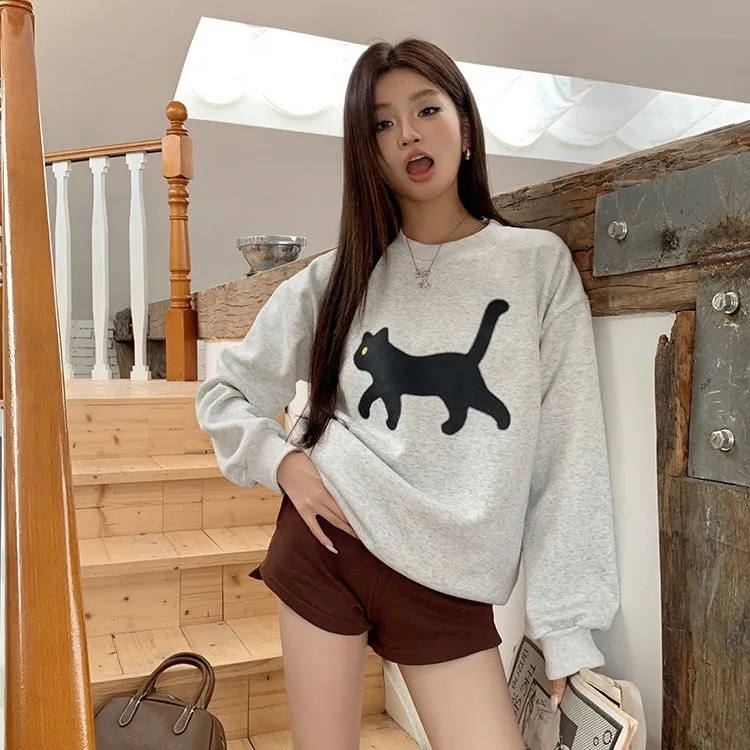 Black Cat Sweater