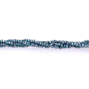 Blue Diamond 2-3mm Rough Nugget - 15-16 Inch