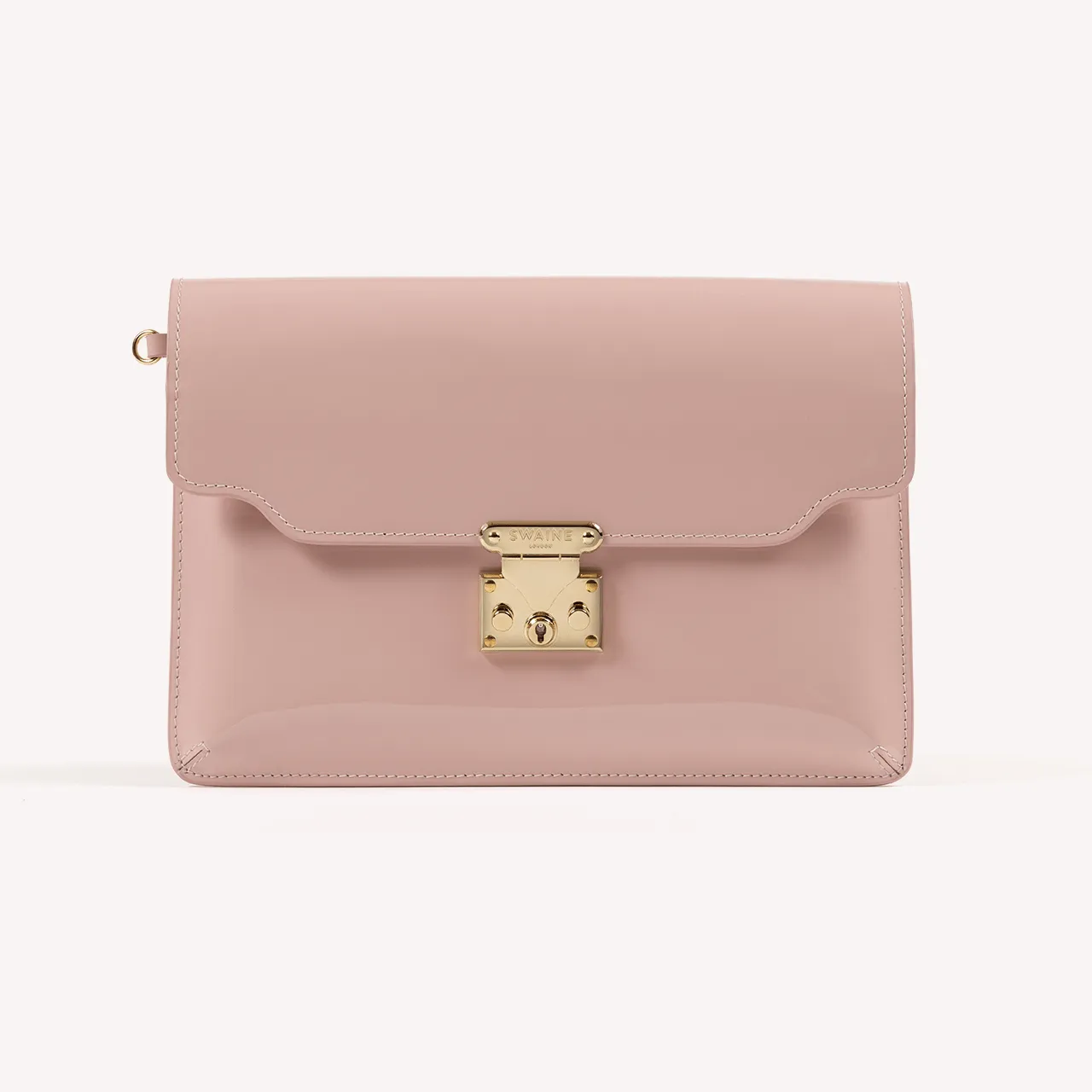 Bond Pouch - Powder Pink Patent