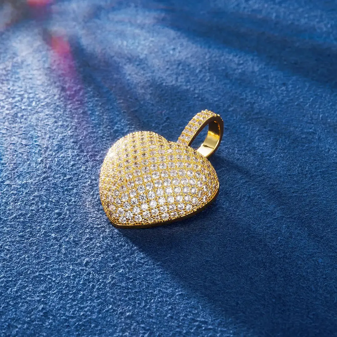 Bubble Heart Shape Pendant