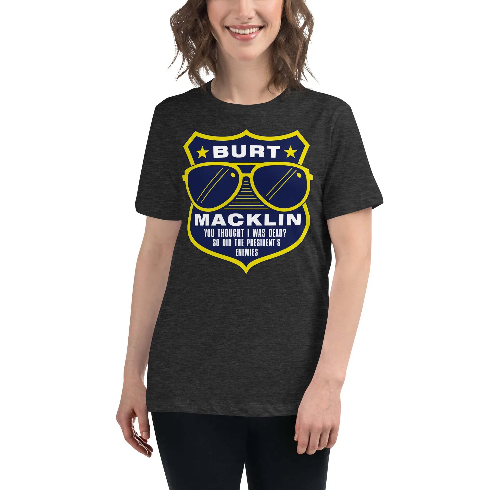 Burt Macklin Badge - Women's T-Shirt