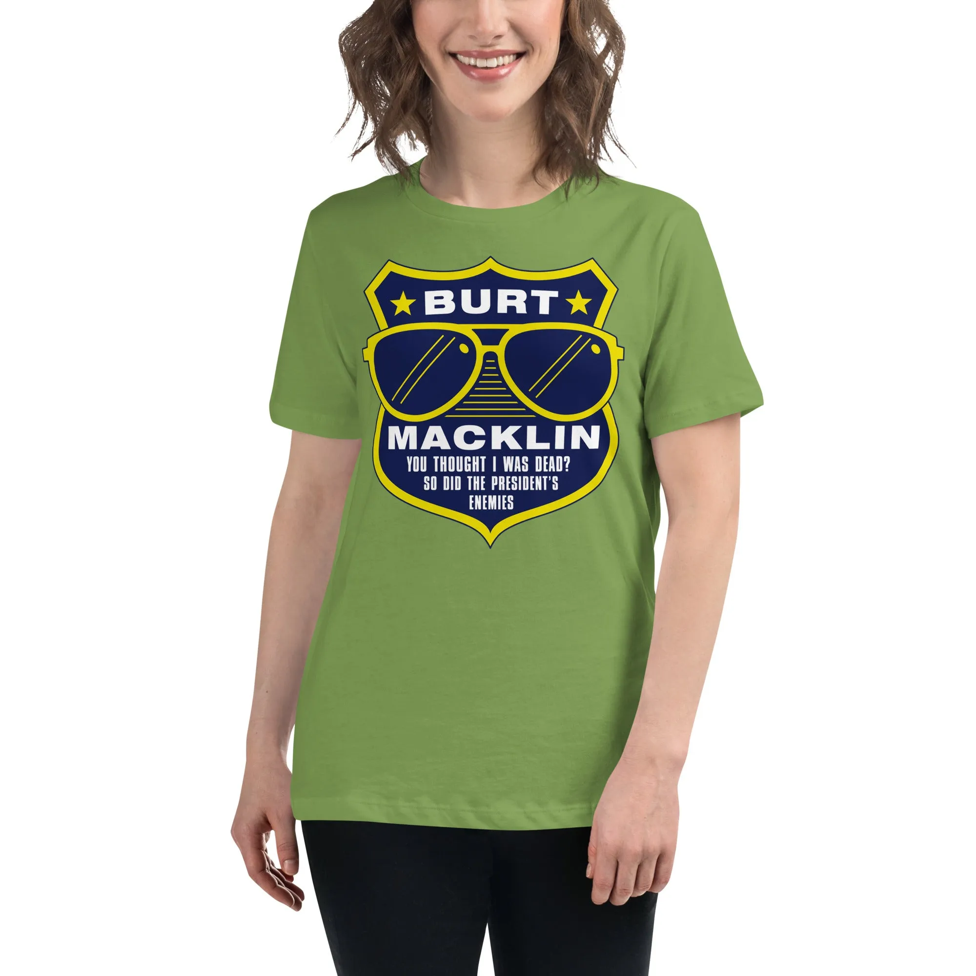 Burt Macklin Badge - Women's T-Shirt