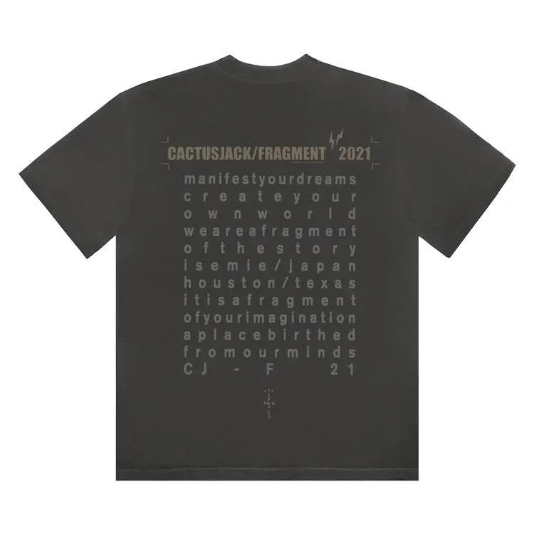 Cactus Jack by Travis Scott x KAWS For Fragment 'Create' Tee