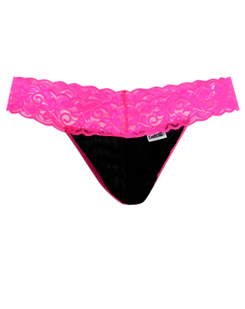 Candyman 99370x Alluring Thongs Hot Pink