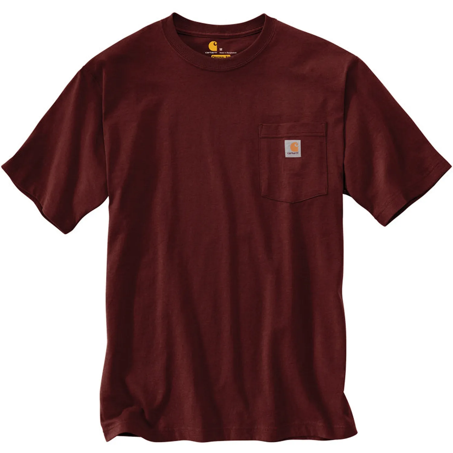 Carhartt Men's Short Sleeve Pocket T-Shirt_Port