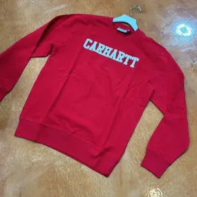 CARHARTT WIP COLLEGE SWEATSHIRT (RED)