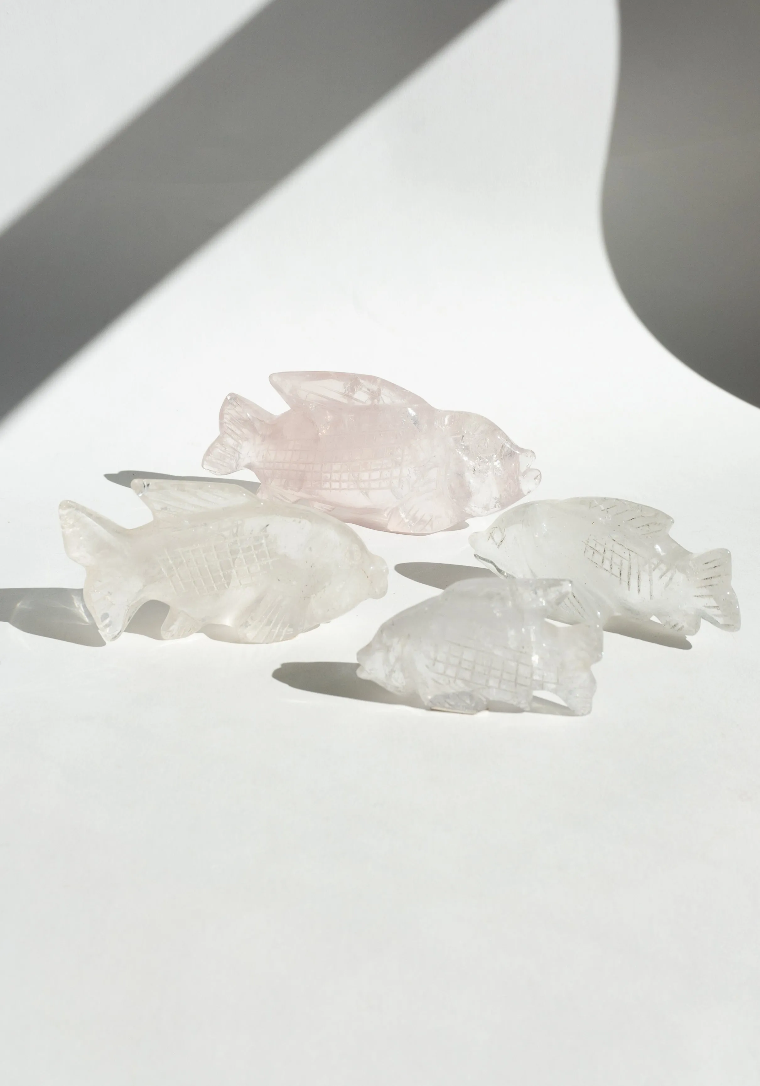 Carved Quartz Fish