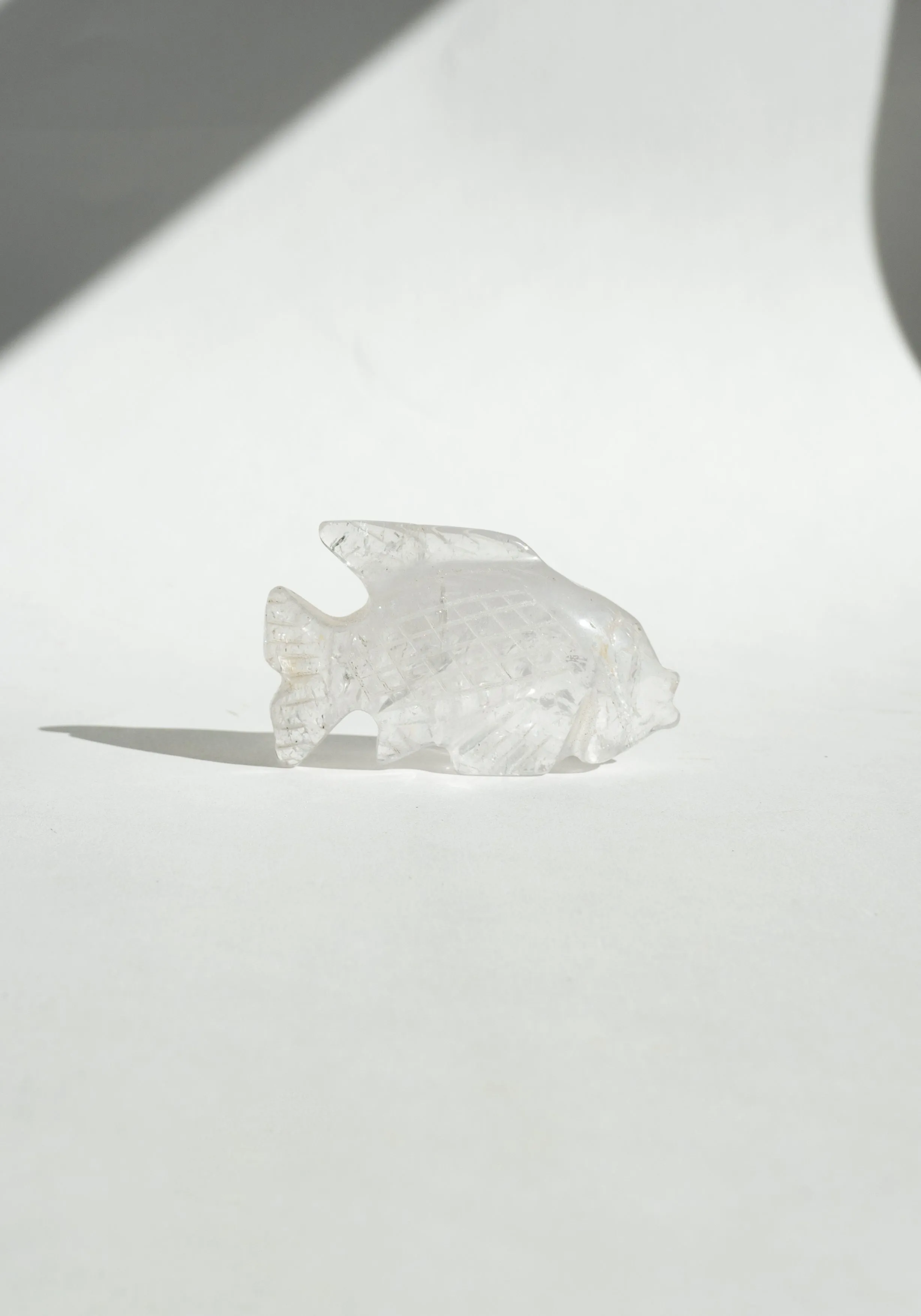 Carved Quartz Fish