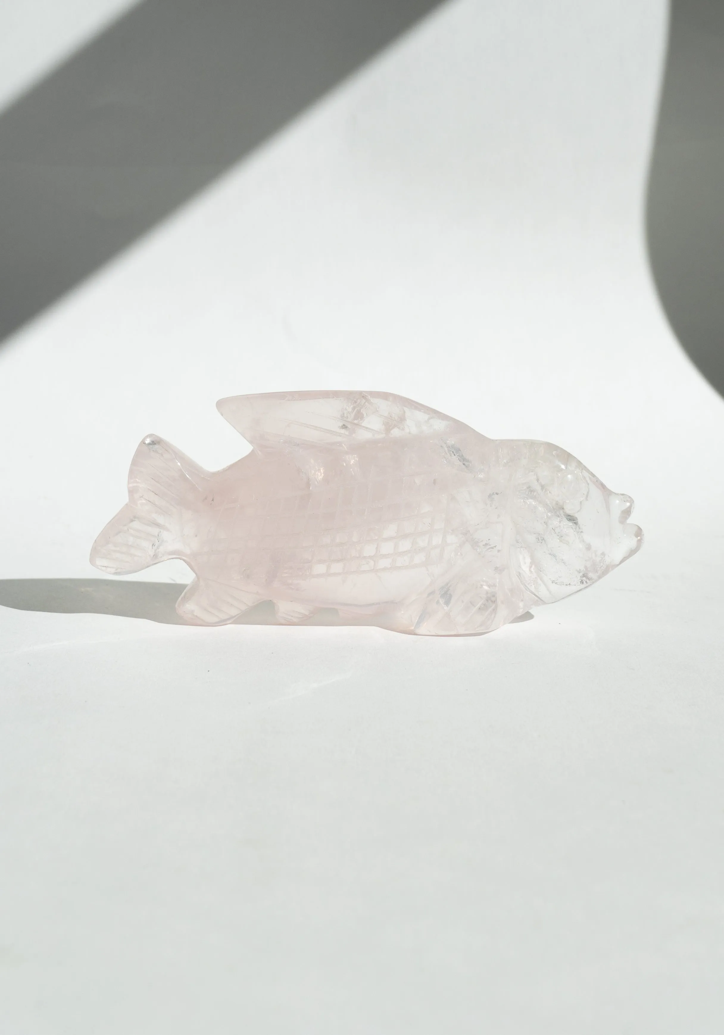 Carved Quartz Fish