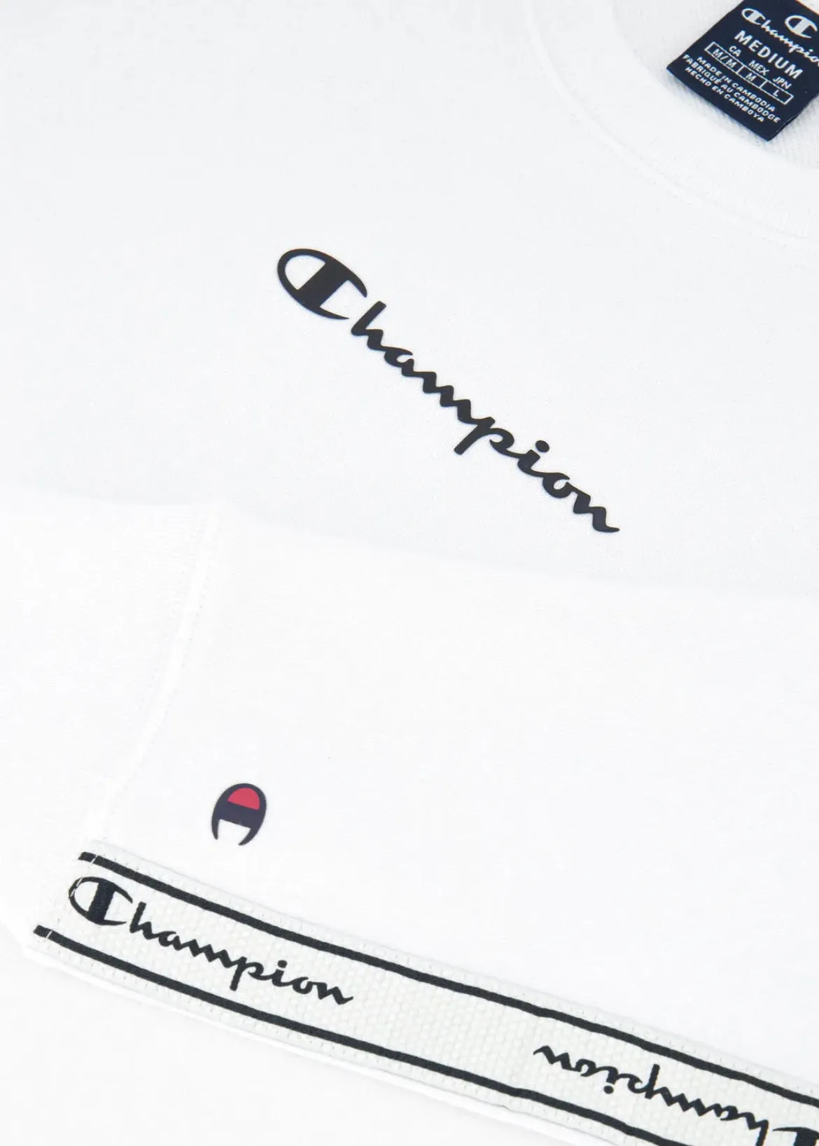 Champion - Legacy Sweater 217186 white black