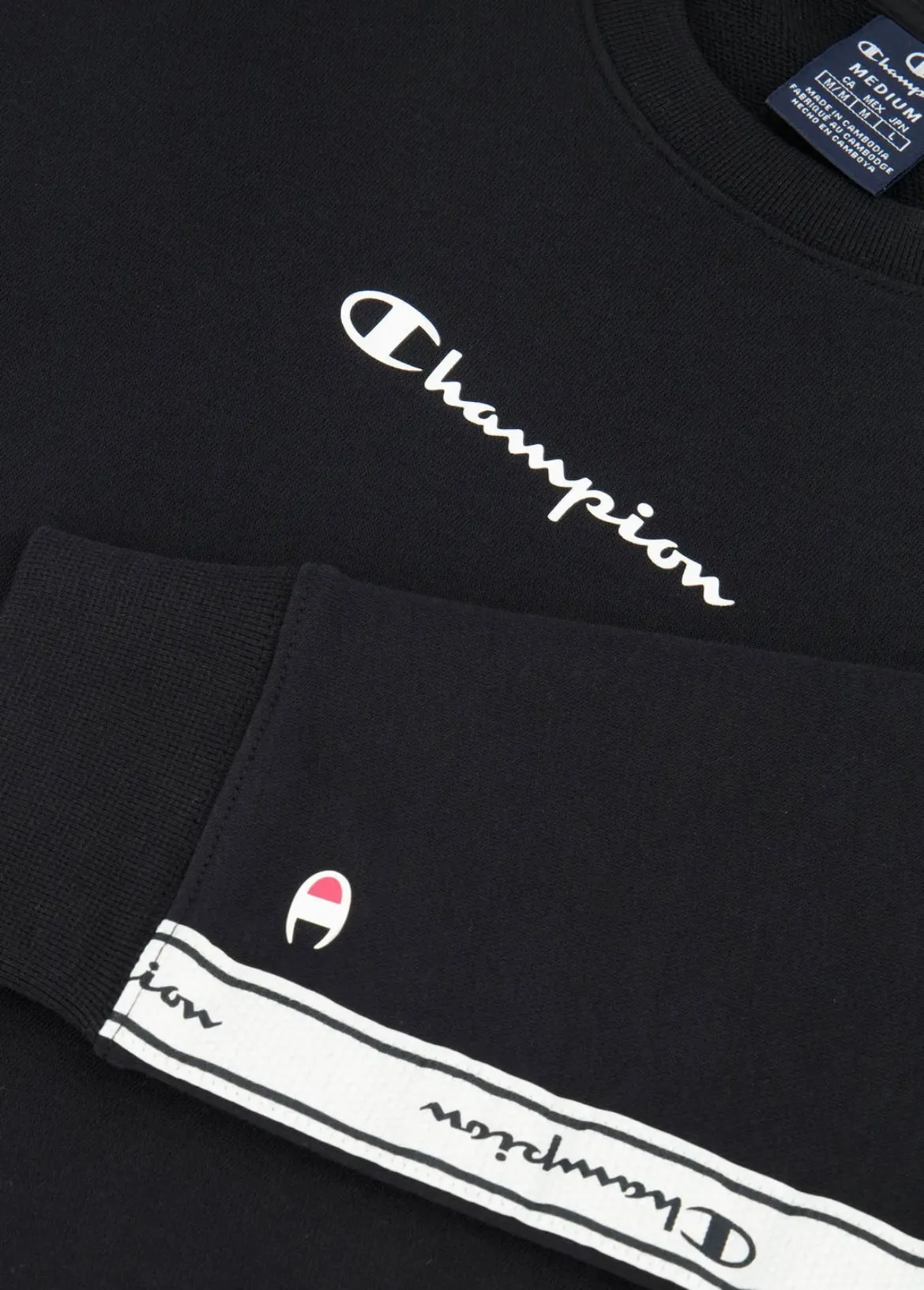 Champion - Legacy Sweater 217186 white black