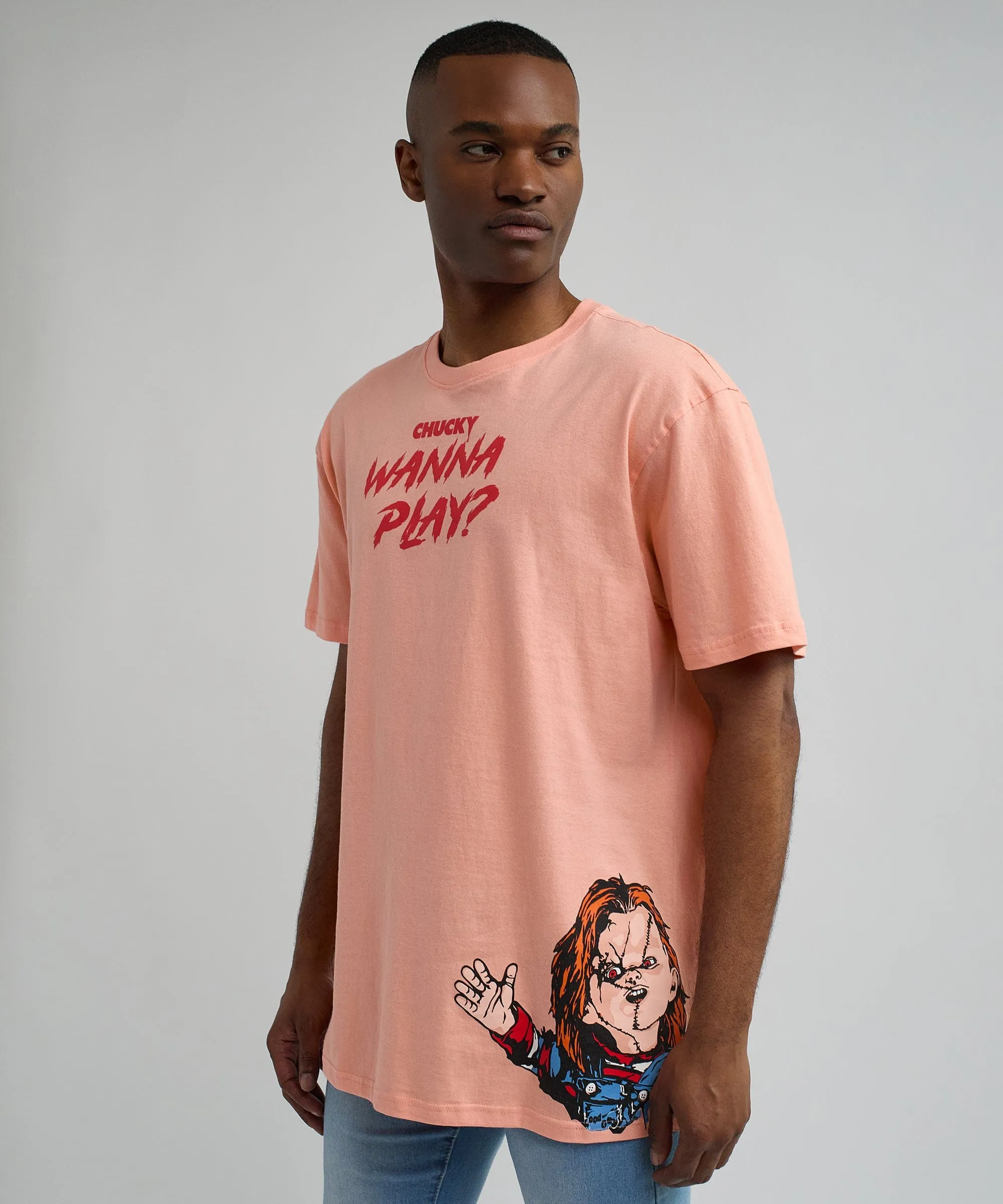 Chucky Wanna Play Short Sleeve Tee - Pink