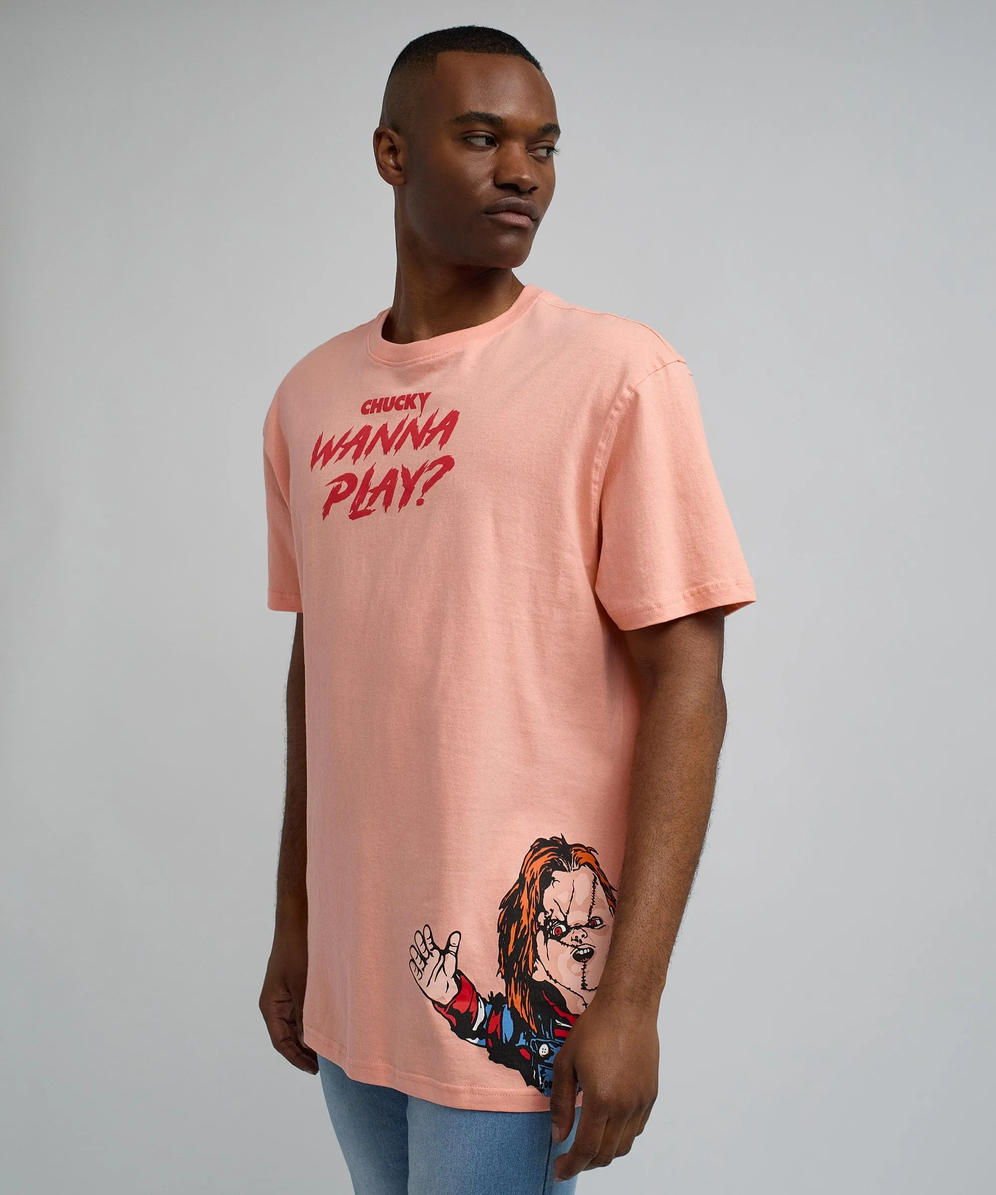 Chucky Wanna Play Short Sleeve Tee - Pink