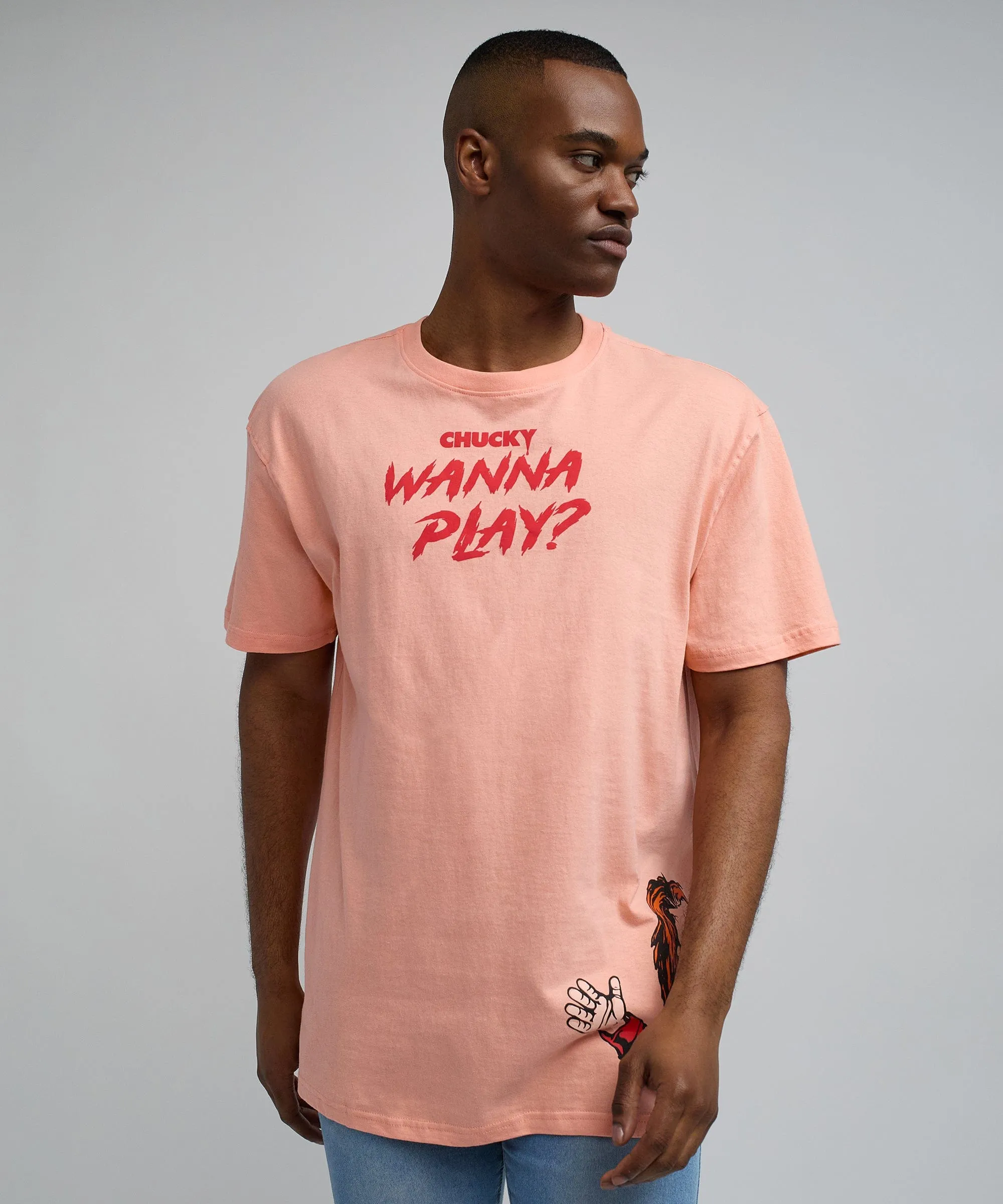 Chucky Wanna Play Short Sleeve Tee - Pink