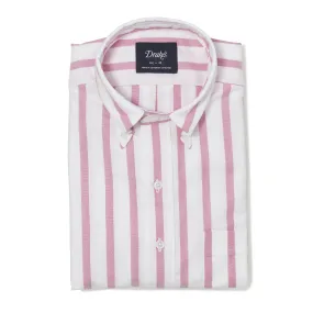 Cotton Oxford Stripe Button-down Shirt