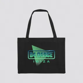 D4 D4NCE Ibiza Triangle Logo Woven Shopping Bag