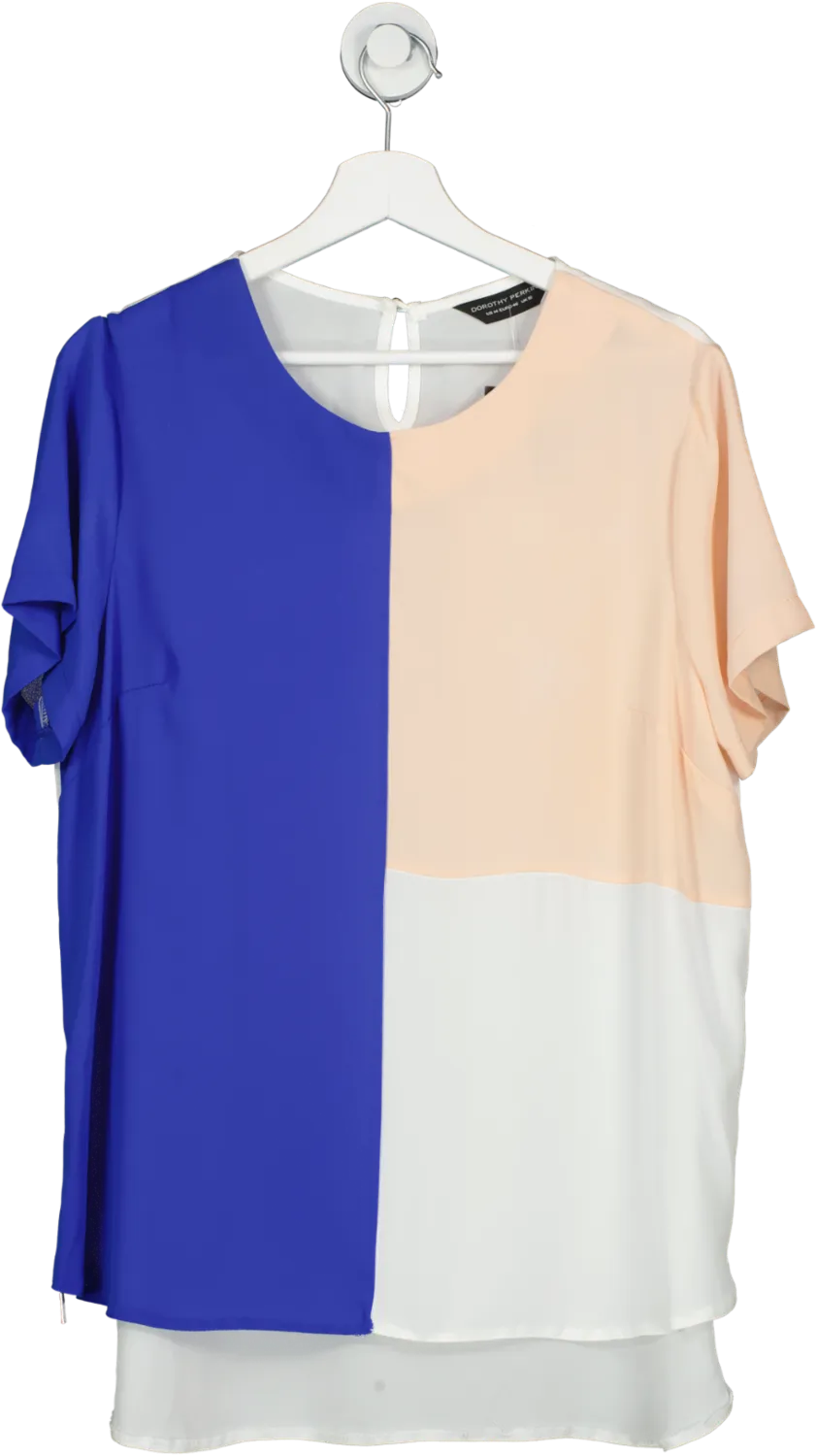 dorothy perkins Multicoloured Colour Block Top UK 18