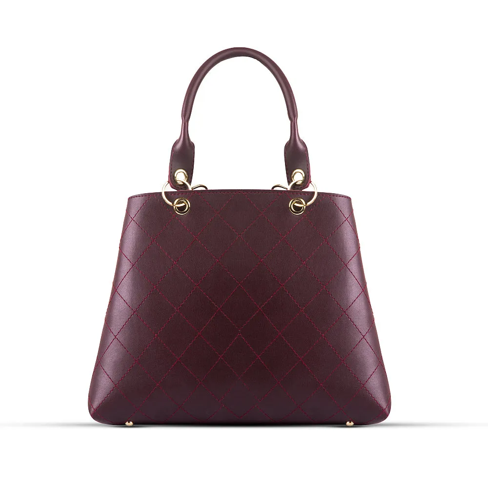 Eden Maroon Handbag