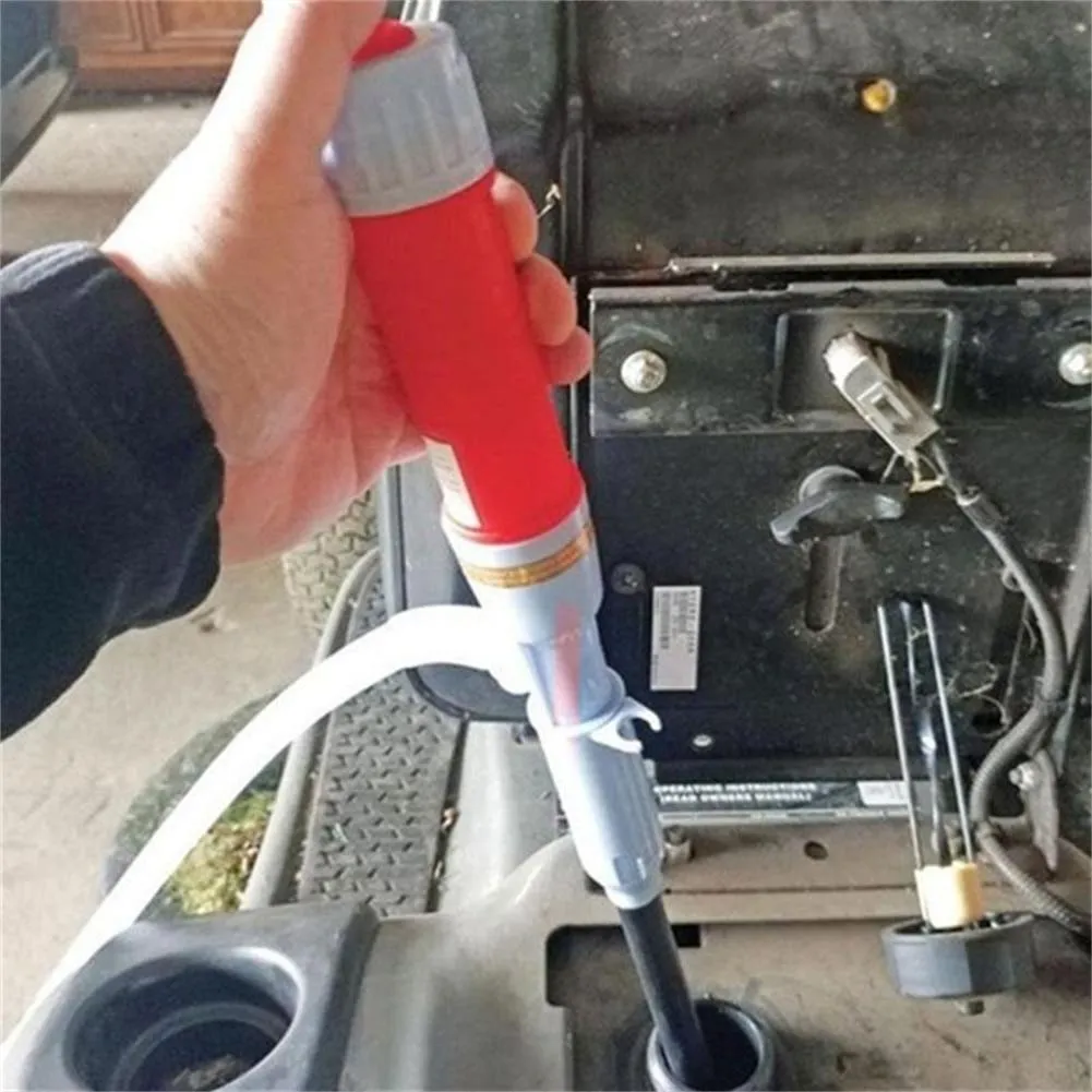 Electric Oil Pump Siphon Liquid Transfer Pump Handheld Pump Battery Operated Water Gas Tools Petrol Fuel Portable Car Siphon