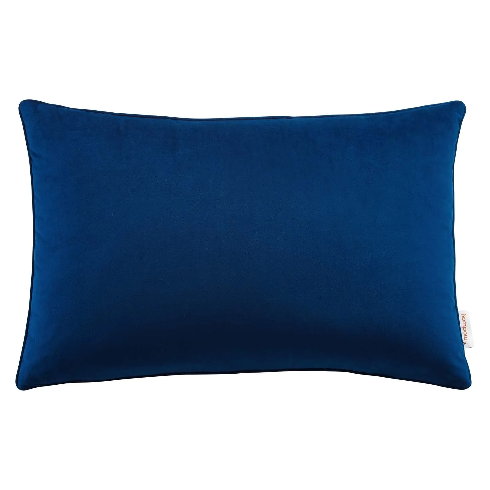 Enhance 24" Lumbar Performance Velvet Throw Pillow