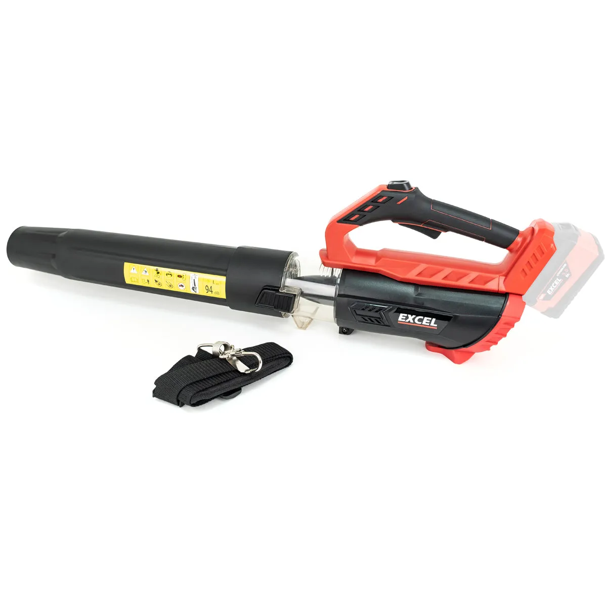 Excel 18V Garden Leaf Blower 2 Level Speed with 1 x 5.0Ah Battery & Charger