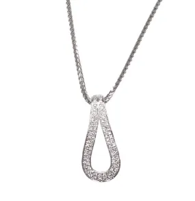 Fiamma 18k Gold & Diamond Pendant