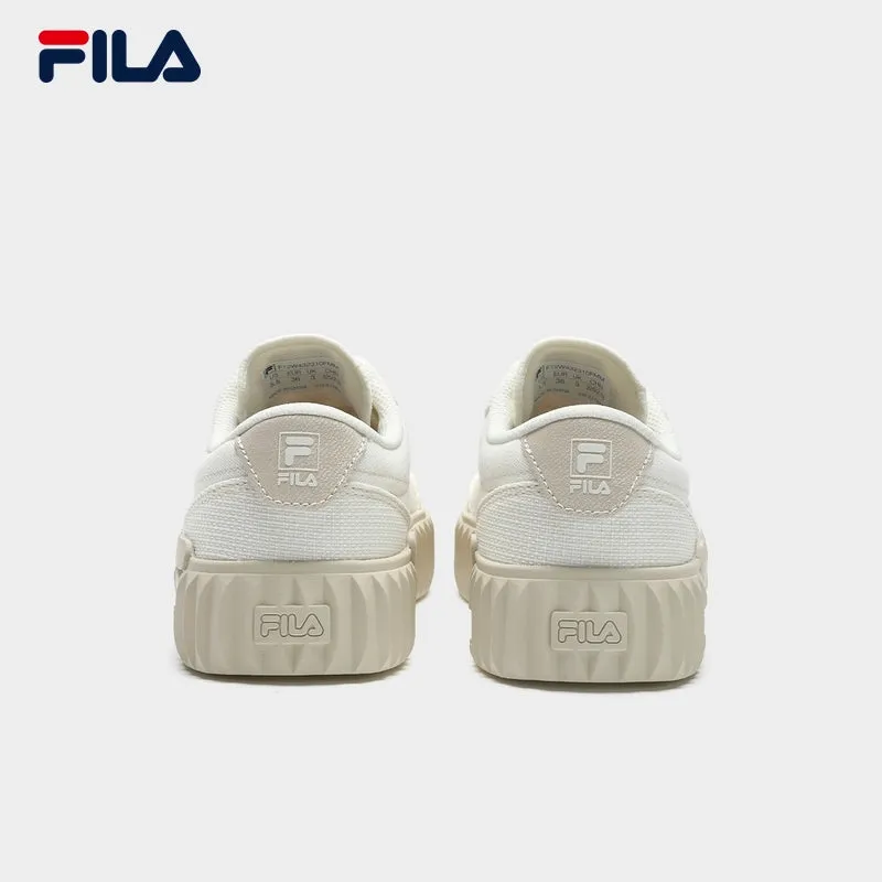 FILA CORE FASHION ORIGINALE Gear 1S Women Canvas Shoes (Beige Cream)