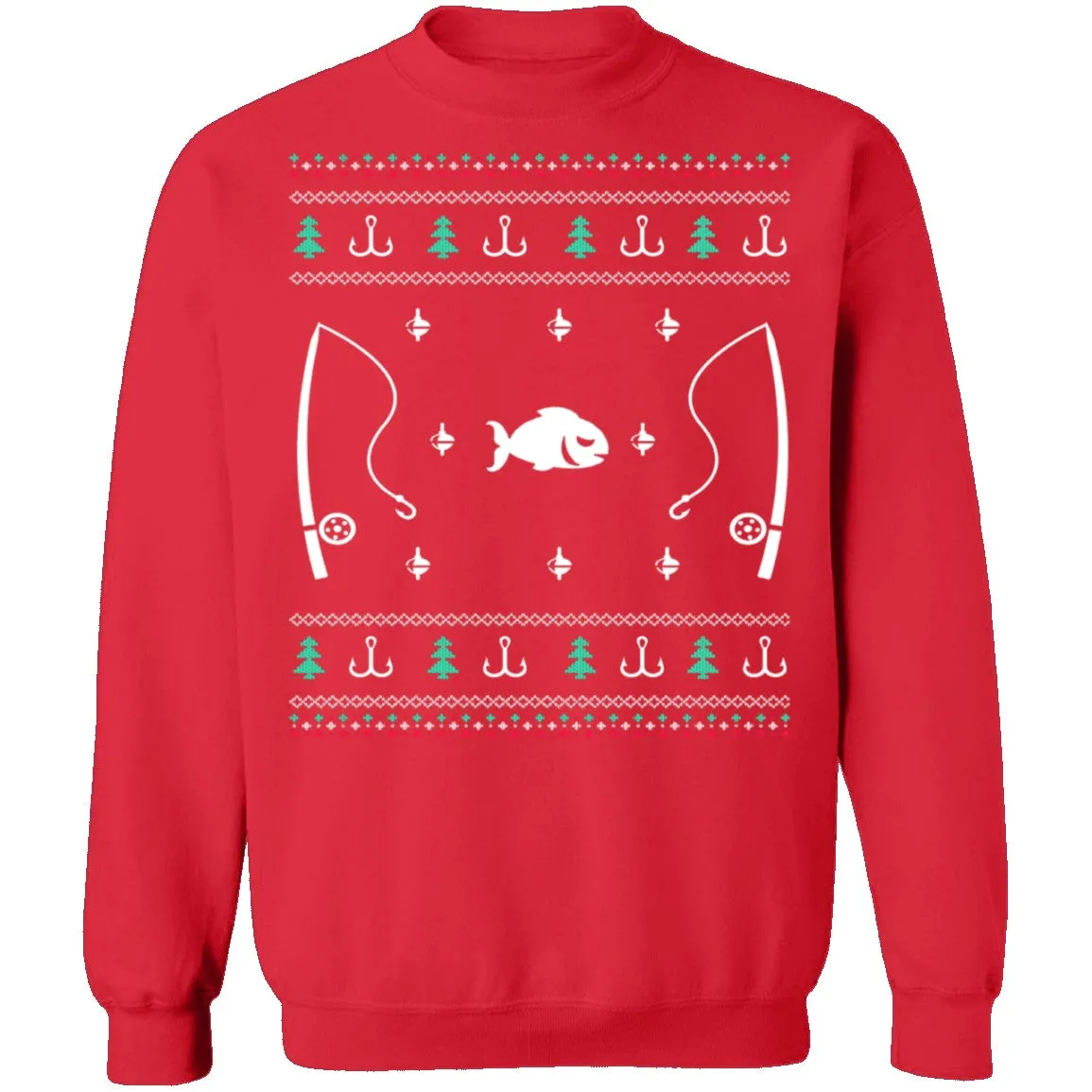 Fishing Ugly Christmas Sweater