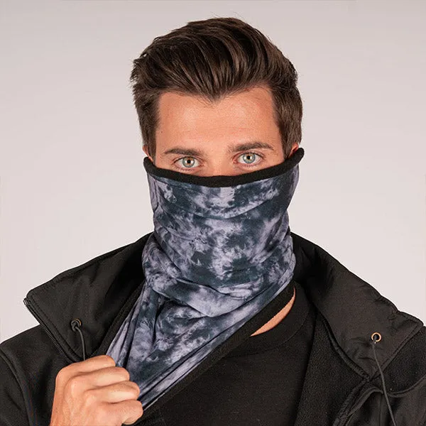 Fleece Face Shields® | Acid Wash Grey