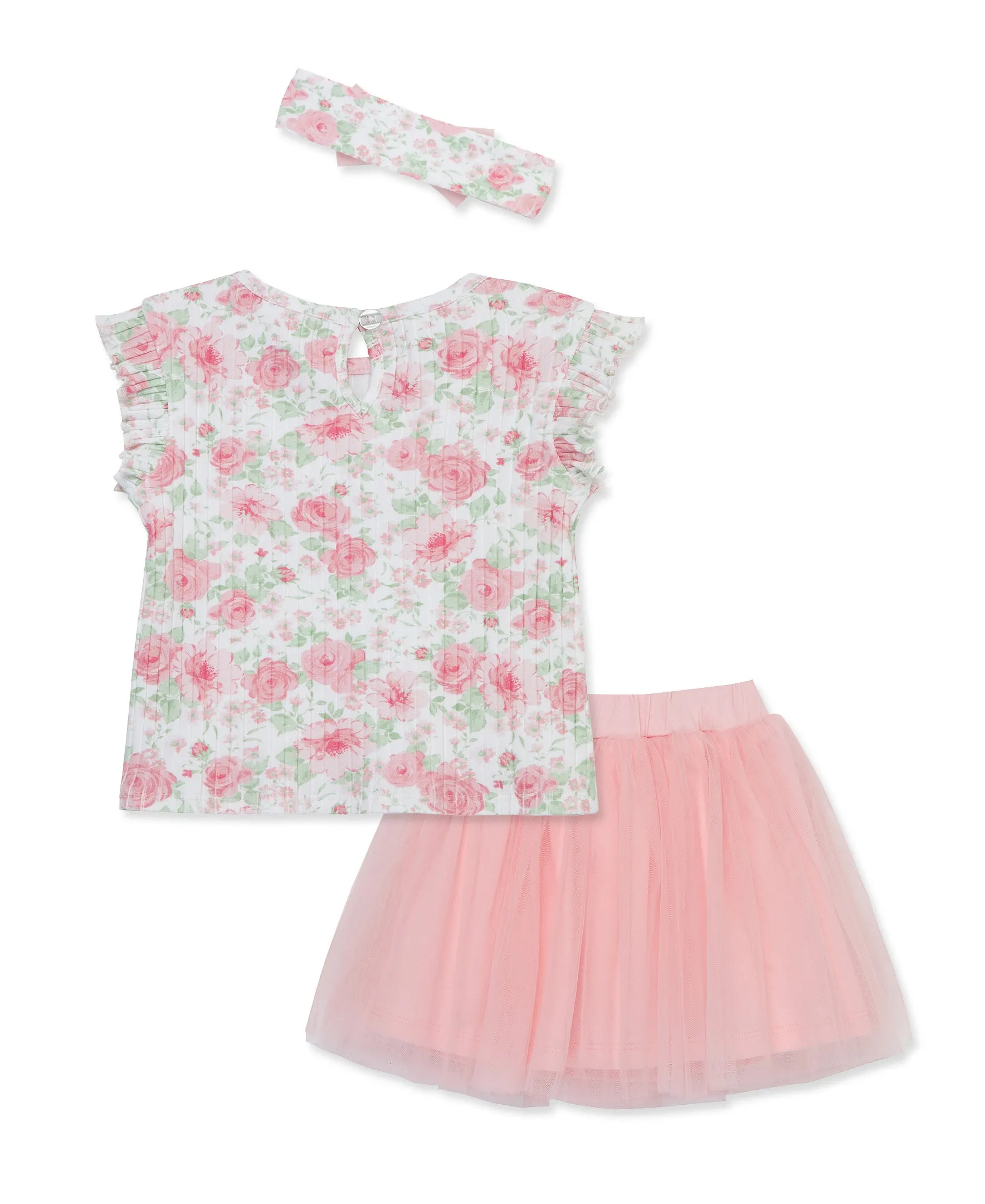 Garden Skort Set & Headband (12M-24M)