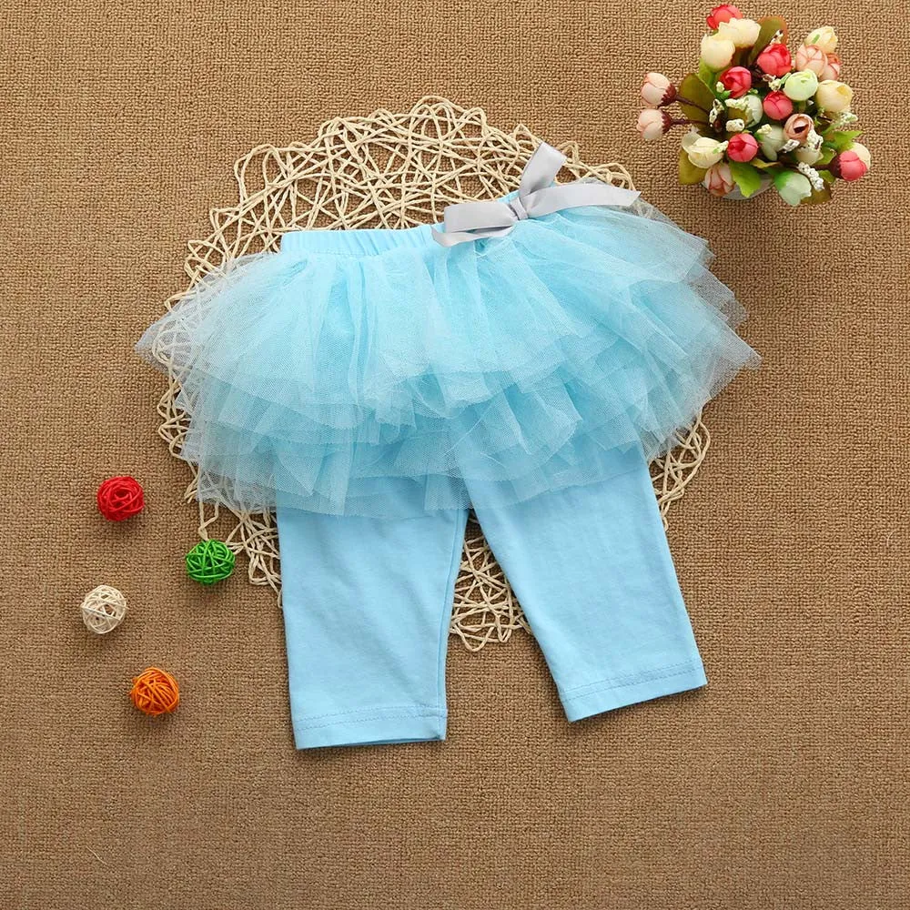 Girls Tutu Skirt Cropped Leggings - ONLY 4 LEFT !!!