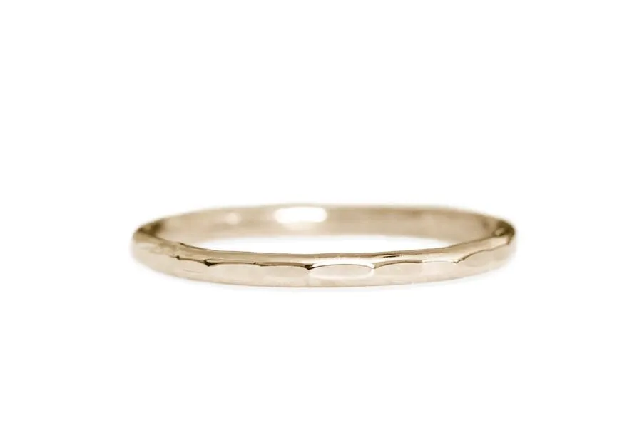 Hammer Facet Ring