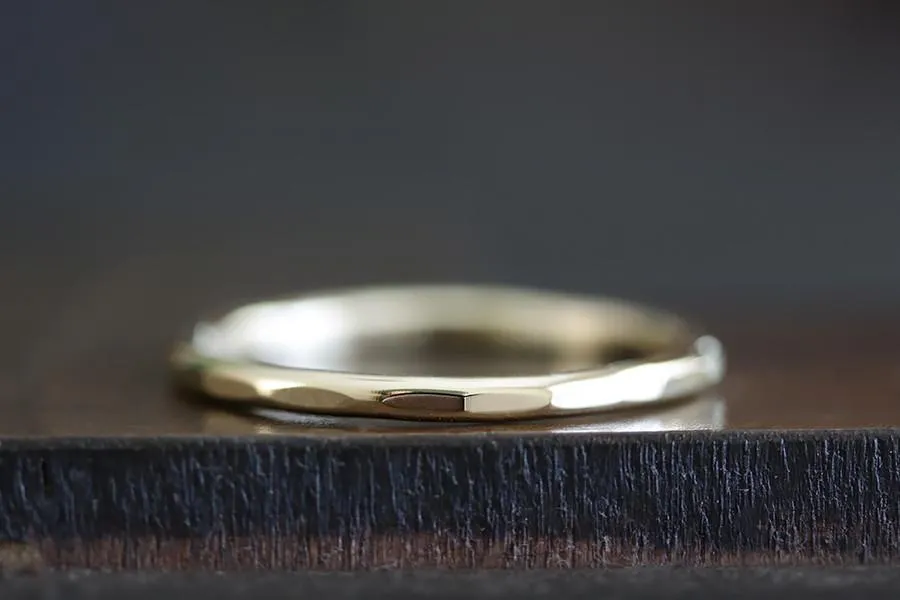 Hammer Facet Ring