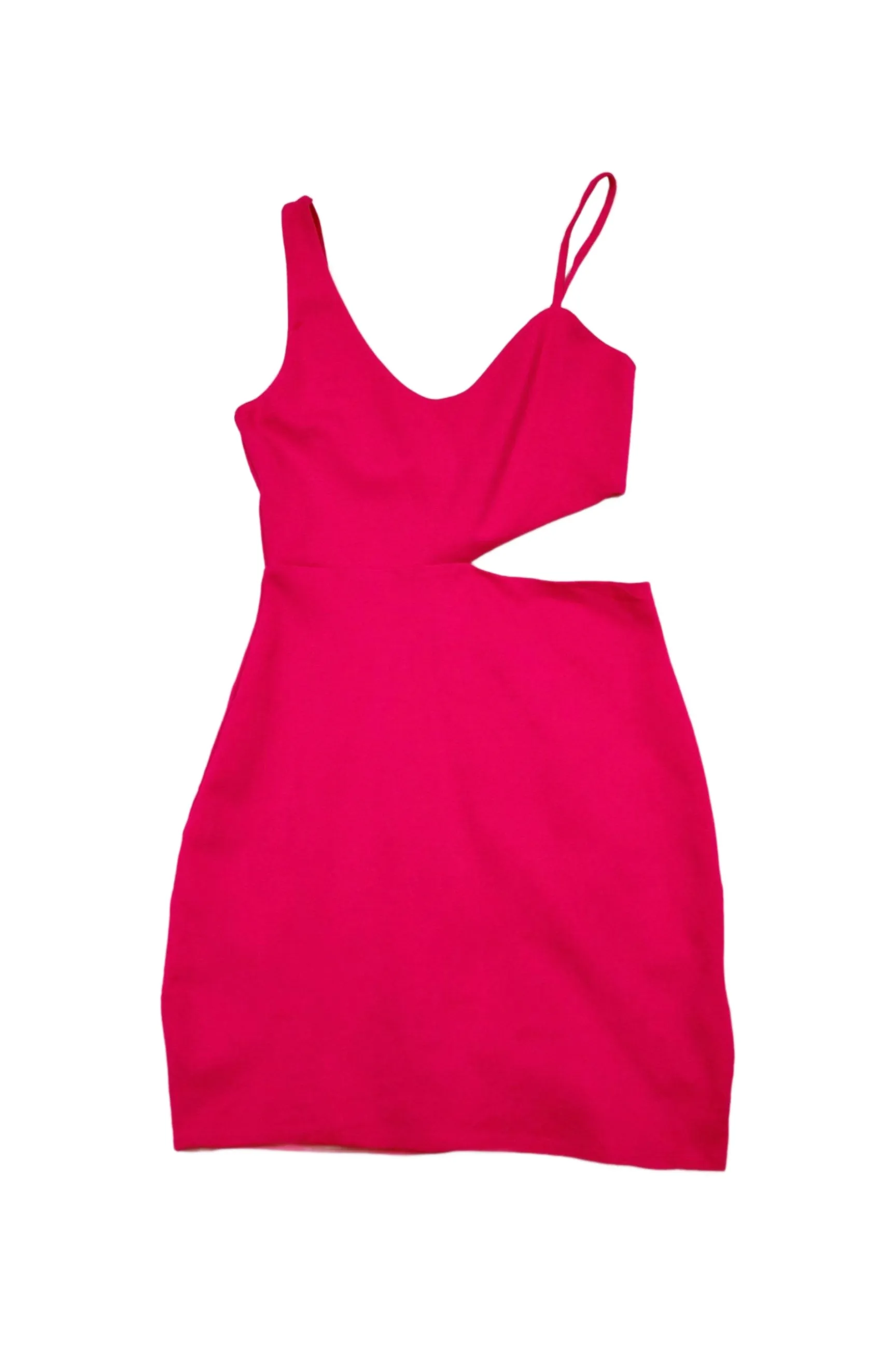 hours - Asymmetrical Cut Out Dress