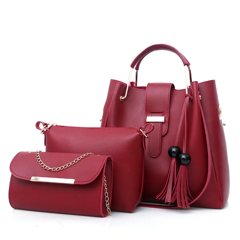 INSTOCK-new European and American handbags for women, fashionable